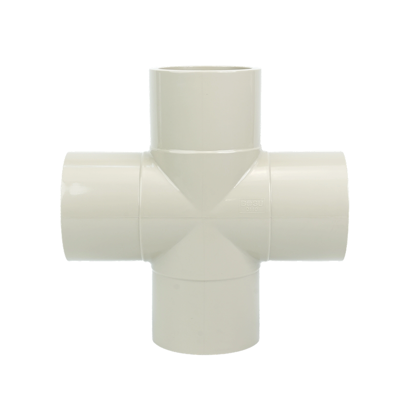 β-PPH Equal Cross Butt-Weld Fitting